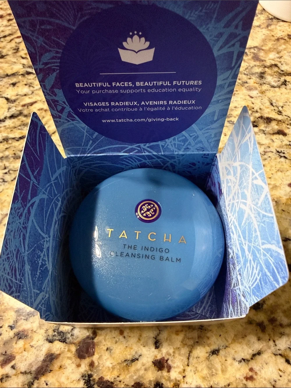 Tatcha indigo cleansing balm